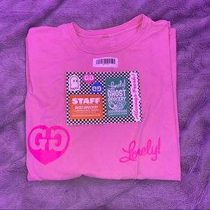 Lonely Ghost color changing shirt & stickers